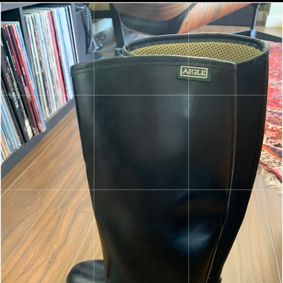 NWOT Aigle Coupe Saumur rain boots. Size 36 - Picture 4 of 11